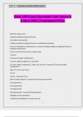 Jamf 100 Exam Questions And Answers &vert;Latest 2025 &vert; Guaranteed Pass