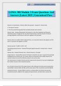 LOMA 308 Module 3 Exam Questions And Answers &vert;Latest 2025 &vert; Guaranteed Pass&period;