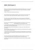 SOC 215 Exam 3 Questions With Multiple Choices And Verified Answers&period;