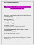 MAI Exam 2 Questions And Answers &vert;Latest 2025 &vert; Guaranteed Pass&period;