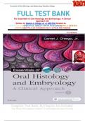      FULL TEST BANK For Essentials of Oral Histology and Embryology&colon; A Clinical Approach 5th  Edition by Daniel J&period; Chiego Jr&period; Jr&period; MS PhD Graded A&plus;     