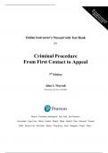 Solution Manual for Criminal Law for the Criminal Justice Professional ISE Norman M&period; Garland