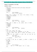 TEST BANK The Human Body in Health & Disease 8TH EDITION