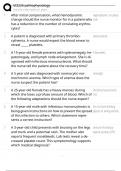 SCI 225 Pathophysiology Final Exam study guide 2025&period;