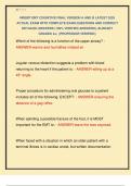 NREMT EMT COGNITIVE FINAL VERSION A AND B LATEST 2025  ACTUAL EXAM WITH COMPLETE EXAM QUESTIONS AND CORRECT  DETAILED ANSWERS &lpar;100&percnt; VERIFIED ANSWERS&rpar; &vert;ALREADY  GRADED A&plus;&vert; &vert;&vert;PROFESSOR VERIFIED&vert;&vert;