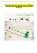 Solution Manual For Intermediate Accounting 3rd Edition by Elizabeth A&period; Gordon&comma; Jana S&period; Raedy&comma; Alexander J&period; Sannella