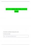 SC PSI REAL ESTATE EXAM PREP QUESTIONS WITH COMPLETE ANSWERS