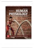 Test Bank For Vander&rsquo;s Human Physiology 16th Edition Widmaier Latest Review 2025