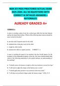 NGN ATI PEDS PROCTORED ACTUAL EXAM 2025-2026&period; ALL 56 0QUESTIONS WITH CORRECT & DETAILED ANSWERS &plus; RATIONALES&period; ALREADY GRADED A&plus;