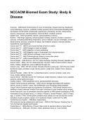  NCCAOM Biomedicine board exam 2025&sol;2026&vert; COMPLETE EXAM SET &lpar;questions and verified answers&rpar; &lpar;ALL BUNDLED HERE&excl;&excl;&excl;&rpar;