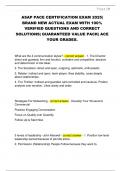 ASAP PACE CERTIFICATION EXAM 2025&vert;  BRAND NEW ACTUAL EXAM WITH 100&percnt;  VERIFIED QUESTIONS AND CORRECT  SOLUTIONS&vert; GUARANTEED VALUE PACK&vert; ACE  YOUR GRADES&period;