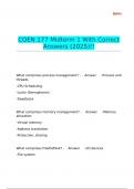 COEN 177 Midterm 1 With Correct Answers &lpar;2025&rpar;&excl;&excl;