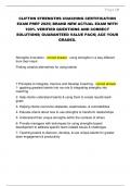 CLIFTON STRENGTHS COACHING CERTIFICATION  EXAM PREP 2025&vert; BRAND NEW ACTUAL EXAM WITH  100&percnt; VERIFIED QUESTIONS AND CORRECT  SOLUTIONS&vert; GUARANTEED VALUE PACK&vert; ACE YOUR  GRADES&period;