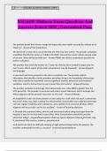 NSG6435 Midterm Exam Questions And Answers &vert;Latest 2025 &vert; Guaranteed Pass&period;