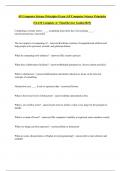 AP Computer Science Principles Exam &vert;AP Computer Science Principles EXAM Complete A&plus; Final Review Guide&lpar;2025&rpar;
