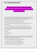 NUR 2989 CAPSTONE PROCTORED Exam Questions And Answers &vert;Latest 2025 &vert; Guaranteed Pass&period;