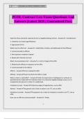 PGDL Contract Law Exam Questions And Answers &vert;Latest 2025 &vert; Guaranteed Pass&period;