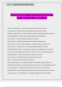 Phoenix Fire Department Recruit Exam Study Guide 100&percnt; Verified&period;