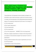 BTEC 3320 Exam 3 Quizzes 6-13 2024&sol;2025 Exam Questions with Detailed  Verified Answers &lpar;100&percnt; Correct  Answers&rpar; &vert; Already Graded A&plus;