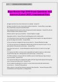 Rope Rescue Ops IFSI Exam Questions And Answers &vert;Latest 2025 &vert; Guaranteed Pass&period;