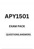 APY1501 EXAM PACK&lbrack; DETAILED QUESTIONS AND ANSWERS&rsqb;