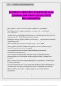 SOPHOS CERTIFIED ENGINEER Exam Questions And Answers &vert;Latest 2025 &vert; Guaranteed Pass&period;