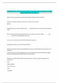 CMN568 Unit 1&colon; Fever Questions 2024 &vert; Actual Questions and Answers Latest Updated 2024&sol;2025 &lpar;Graded A&plus;&rpar;