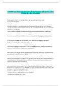 CMN568 Unit 1Study Questions 2024 &vert; Actual Questions and Answers Latest Updated 2024&sol;2025 &lpar;Graded A&plus;&rpar;