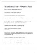RBC REVIEW STUDY PRACTICE TEST&period;