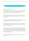Core Power C1 Class with Cues-Sequence and Breath with Posture &lpar;Latest 2024&sol; 2025 Update&rpar; &vert; With 100&percnt; Correct Solutions&vert; Grade A&plus;