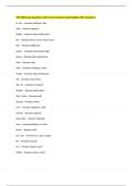 VET MED Exam Questions with Correct Answers Latest Update 2025 Graded A&plus;