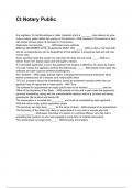 Ct Notary Public  newest 2025&sol;2026 questions with verified answers