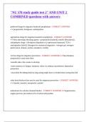 NU 578 study guide test 2 AND UNIT 2 COMBINED questions with answers