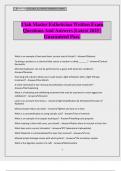 Utah Master Esthetician Written Exam Questions And Answers &vert;Latest 2025 &vert; Guaranteed Pass&period;