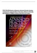 TEST BANK Hamric & Hanson's Advanced Practice Nursing&colon;  An Integrative Approach Mary Fran Tracy&comma; Eileen T&period; O'Grady&comma;  and Susanne J&period; Phillip 7th Edition &lpar;2025&sol;2026 Latest Update&rpar; 