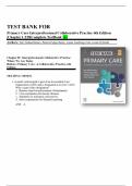 Test Bank for    Primary   Care&colon;   A   Collaborative   Practice&comma;   6 th    Edition   Chapter 1-228&vert; Latest Update