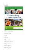 Test Bank for The Human Body in Health & Disease&comma; 8th Edition &ndash; Patton&comma; Bell&comma; Thompson & Williamson &vert; Practice Questions and Answers