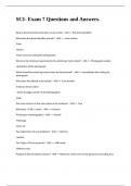SCI- Exam 7 Questions and Answers&period;&period;docx