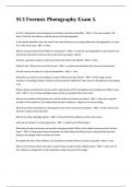 SCI GCU Final Exam  BUNDLE
