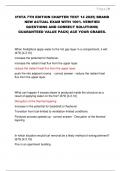 IFSTA 7TH EDITION CHAPTER TEST 14 2025&vert; BRAND  NEW ACTUAL EXAM WITH 100&percnt; VERIFIED  QUESTIONS AND CORRECT SOLUTIONS&vert;  GUARANTEED VALUE PACK&vert; ACE YOUR GRADES&period;