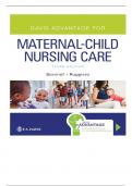 TEST BANK DAVIS ADVANTAGE FOR MATERNAL CHILD NURSING CARE 3RD EDITION BY SCANNELL ALL CHAPTER 1 - 33 COVERED QUESTIONS AND ANSWERS GRADED A&plus; &vert;LATEST UPDATE&vert; &vert;2025-26&vert;