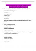 NRSG 6300 Advanced Pathophysiology Exam 3 Questions with Verified Solutions