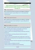 Fitour Primary Group Questions with Detailed  Verified Answers &lpar;100&percnt; Correct Answers&rpar; &sol;Already  Graded A&plus;