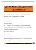 Quiz 3 &lpar;CDS 348&rpar; Exam Questions and Answers 100&percnt; Pass