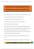 Collective Past Board Exam &lpar;Part 2&rpar; Questions and Answers 100&percnt; Pass