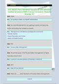 ISTC BASIC PLUS TRAINING Questions with Detailed  Verified Answers &lpar;100&percnt; Correct Answers&rpar; &sol;Already  Graded A&plus;