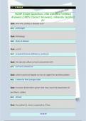 NAHP EXAM Questions with Detailed Verified  Answers &lpar;100&percnt; Correct Answers&rpar; &sol;Already Graded  A