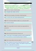 NASCLA Accredited Exam - JJ Johnson Contractor  Seminar Questions with Detailed Verified Answers  &lpar;100&percnt; Correct Answers&rpar; &sol;Already Graded A&plus;