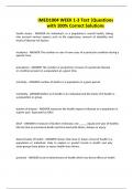 IMED1004 WEEK 1-3 Test &vert;Questions with 100&percnt; Correct Solutions