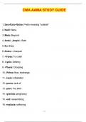CMA AAMA EXAM&lpar;Latest 2025 &sol; 2026 Update&rpar;&vert; Questions and Verified Answers &vert; 100&percnt; Correct &vert; Grade A&plus;